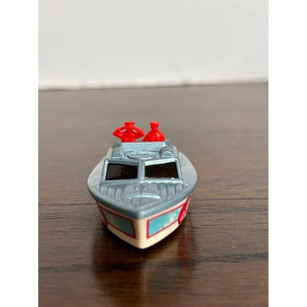Matchbox Police Launch Mission H20 Boat 1:96 Scale Diecast Metallic Blue 1976